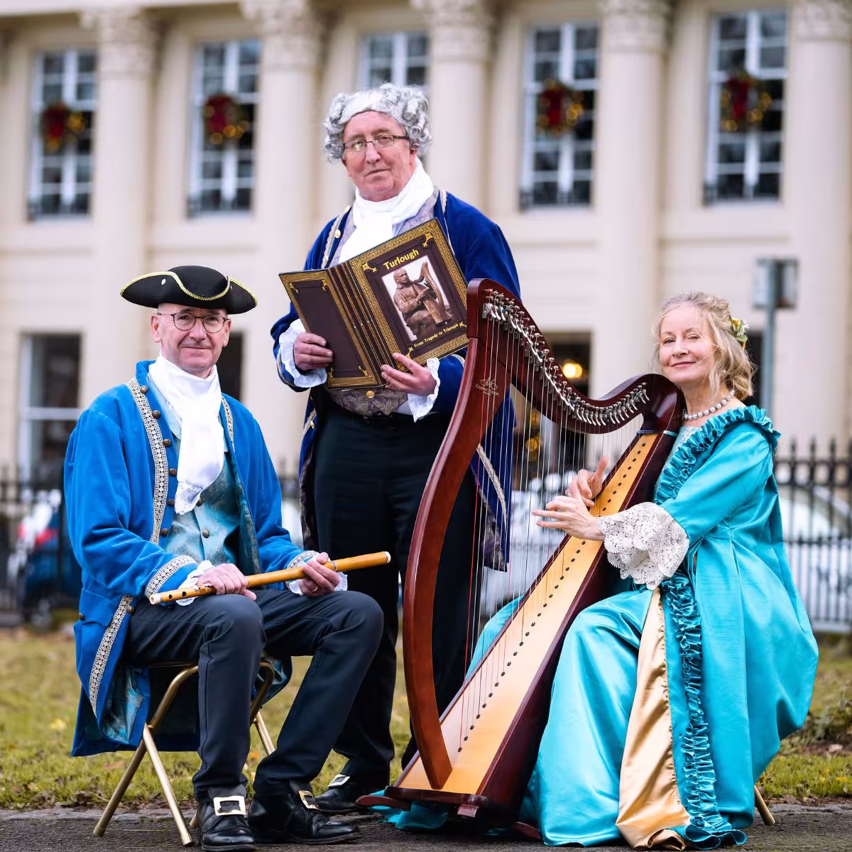 Musicians performing for Heritage Week